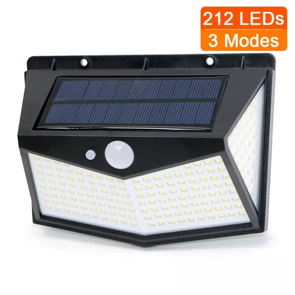 Solarni reflektor 212 LED DIODA