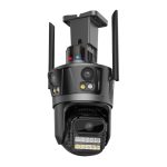 Pametna PZT Wi-Fi kamera sa 3 objektiva i rotacijom – 4MP HD, dvosmerni audio, human tracking