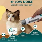 Grooming Set 7u1 za Kućne Ljubimce – VGR V-207 Profesionalna Mašinica i Pribor za Negu - Image 3