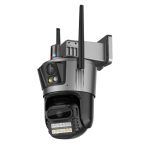Pametna PZT Wi-Fi kamera sa 3 objektiva i rotacijom – 4MP HD, dvosmerni audio, human tracking - Image 2