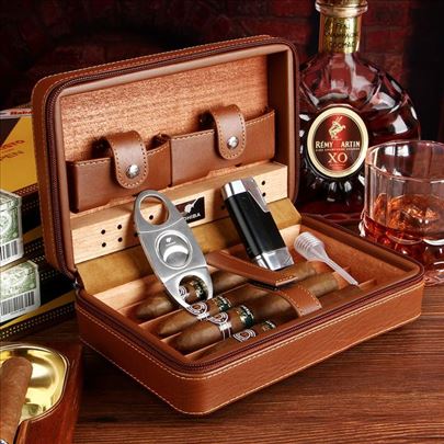 Humidor za tompuse – Cohiba Model 2- Braon i Crna