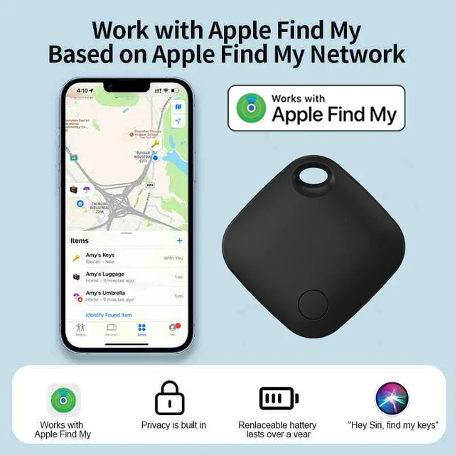 Apple AirTag Smart Tag – GPS uređaj za lako i precizno praćenje stvari - Image 3