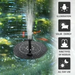 Solarna pumpa za fontanu – ekološki energetski efikasan sistem za vrtove - Image 2
