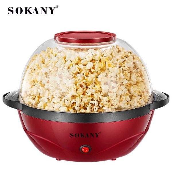 crnevi aparat koje je pun kokica