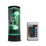 LED Lampa sa Plivajućim Meduzama i Ribicama – Dekorativna Akvarijum Lampa sa Ambijentalnim Osvetljenjem - Image 3