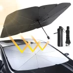 Kišobran za šoferšajbnu automobila – zaštita od sunca i toplote - Image 3