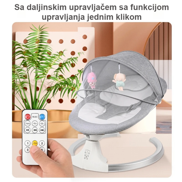 elektricna njihalica za bebe, ljuljaška