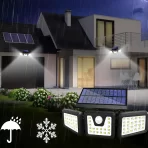 Solarni Reflektor sa Senzorom Pokreta za Dvorište i Fasadu - Image 2