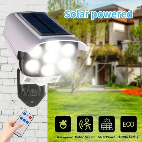 Solarna LED lampa sa senzorom pokreta