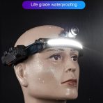 LED Lampa za Kampovanje i Planinarenje sa Senzorom Pokreta – XPG + COB - Podesivi Fokus i USB Punjiva - Image 2