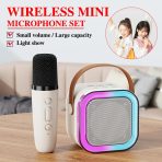 Bluetooth Karaoke Zvučnik sa Mikrofonom – Bežični Mikrofon i Zvučnik za Decu i Odrasle - Image 3