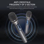 Bežični Mikrofon UHF Profesionalni Ručni Dinamički Mikrofon za Karaoke, Žurke, Crkve i Prikaze - Image 5