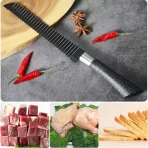 Kuhinjski set noževa od 6 delova – Nerđajući čelik za precizno i lako sečenje - Image 3