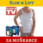 Muškarac u odelu nosi steznik za muškarce ispod košulje – elegantan izgled bez stomaka