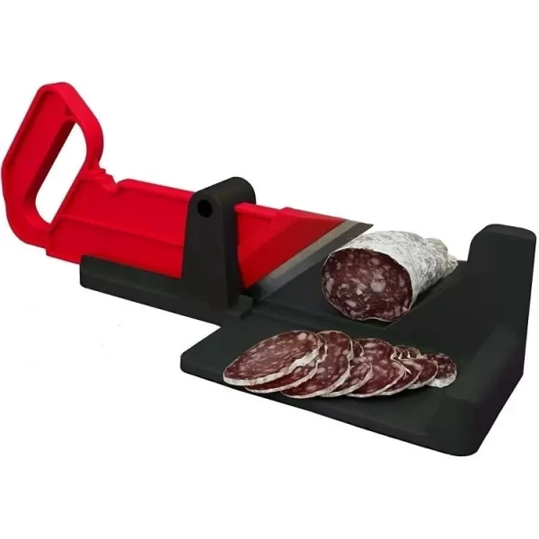Mini Ručni Rezač za Embutidos i Namirnice – Ručni Plastični Rezač sa Oštricom od Inox Čelika