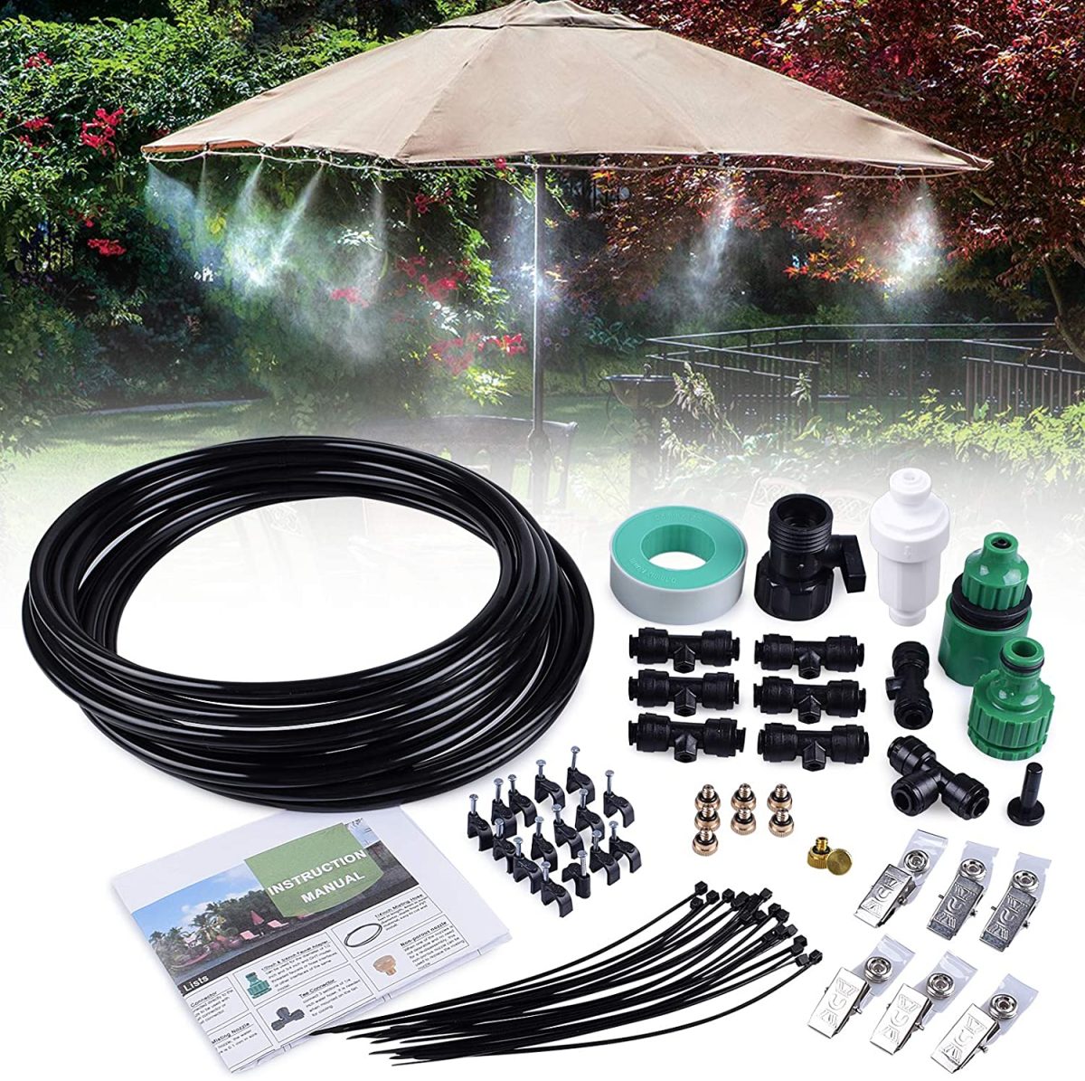 Vodena magla – set za rashlađivanje bašte i terasa - Image 2