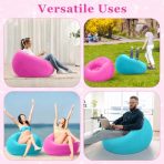 Lazy Bag Fotelja na Naduvavanje – Prenosiva i Udobna Fotelja za Plažu, Kamp i Dvorište - Image 7