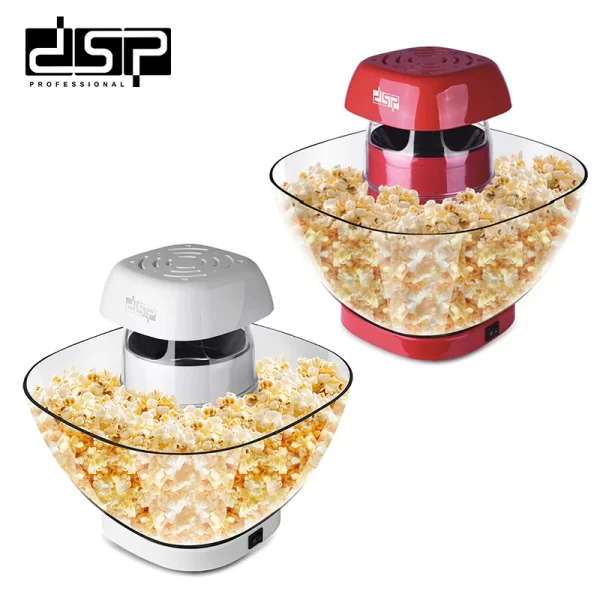 DSP Mini Aparat za Kokice Bez Ulja – 1200W Električna Popcorn Mašina za Domaćinstvo (220V)