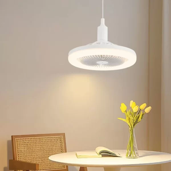 Plafonska lampa sa ventilatorom E27 za dnevnu sobu.
