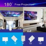 Prenosivi 4K LCD projektor HY300Pro – bežična projekcija za dnevni boravak - Image 4