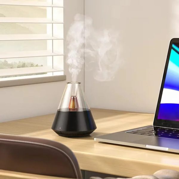 Prenosivi Ultrazvučni Aroma Difuzer sa USB Type-C Punjenjem i Daljinskom Kontrolom – 150ml Kapacitet | Tihi Ovlaživač za Dom i Kancelariju