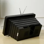 Retro TV Stalak sa Uveličavajućim Ekranom za Mobilni Telefon – Projektor i uveličivač prikaza - Image 3