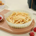 Silikonska posuda za air fryer – otporna na toplotu, nelomiva, sa ručkom - Image 4
