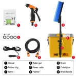 Mini DC12V 20L prenosivi perač pod pritiskom – idealan za auto, cveće i kućne ljubimce - Slika 5