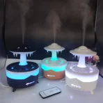 Room Remote Control Aroma Humidifier 350ML – Ultrasonični UFO Difuzer - Image 2