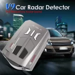 radar i u automobil u pozadini
