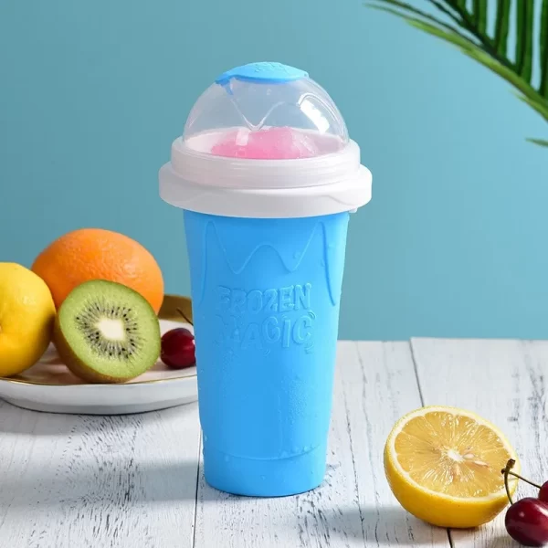 plava Slushy maker čaša za brzu pripremu ledenih napitaka
