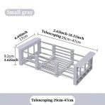 Preklopna Korpa za Ceđenje Sudova od Nerđajućeg Čelika – Praktični Organizator za Sudoperu - Image 7