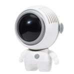 Portabilni Ručni Ventilator Astronaut – 3 Brzine, USB Punjenje, Mini Ventilator za Oko vrata, Idealno za Studente i Poklone - Image 4