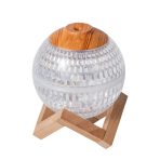 Ultrazvučni Ovlaživač Vazduha sa Drvenim Postoljem i LED Atmosfera Lampom – 2.5L Kapacitet | Aromaterapija i Noćno Svetlo - Image 6