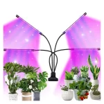 LED lampa za biljke sa 4 glave i fleksibilnim krakovima