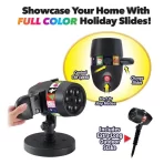 12 Pattern Indoor LED Garden Stage Lamp – Projektor za Božić i Noć veštica - Slika 4