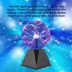 Plazma Kugla 8/12/16cm – USB Lampa sa Dodirom i Zvukom za Dekoraciju i Zabavu - Slika 2