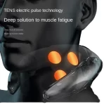 Električni Mini Masažer za Vrat, Leđa i Ramena sa TENS Shiatsu Funkcijom i Toplom Kompresijom – Uklanja Bol u Vratnoj Regiji - Slika 2