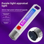 Lightweight Portable UV Flashlight 365nm – praktična UV lampa za detekcij - Slika 4