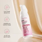 Organic 100ml Painless Hair Removal Foam – Prirodna pena za bezbolnu depilaciju - Slika 3