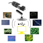 USB digitalni mikroskop 1600X sa LED svetlom i podrškom za telefon i PC - Slika 2