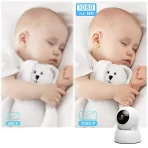 Bežični digitalni baby monitor 5 inča sa noćnim vidom i interfon funkcijom - Slika 2