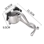 Ručna presa za citruse za Citruse – Aluminijumska Presa za Pomorandže i Ostalo Voće - Slika 6