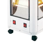 Kvarcna Električna Grejalica sa Termostatom i Zaštitom od Pregrevanja – 2400W Tihi Rad za Dnevne Sobe i Domaćinstva - Slika 6