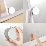 Metalno zidno ogledalo sa LED osvetljenjem – moderan dizajn za svako kupatilo - Slika 3