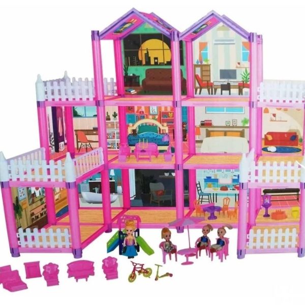 Dream Home Kućica za lutke sa nameštajem – kompletna igračka za decu
