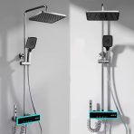 Elegantna baterija postavnjena u kupatilu