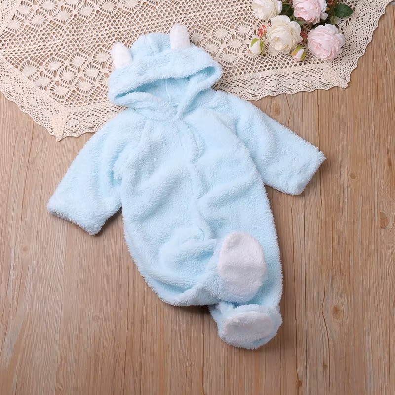 Hee4f87fd4ba048188cd58357840937acL Topli bebi kombinezon od coral fleece materijala – mek, udoban i neodoljivo sladak - Slika 2