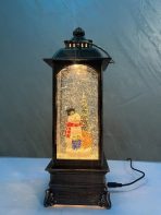 Novogodišnji Fenjer sa Muzikom – Svetleći Fenjer za Praznike (30 cm) - Slika 3