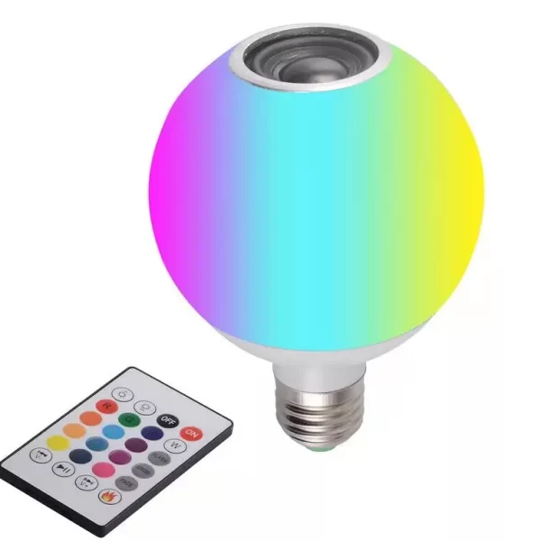 LED Smart muzička sijalica u E27 grlu sa RGB osvetljenjem sa daljinski upravljacem